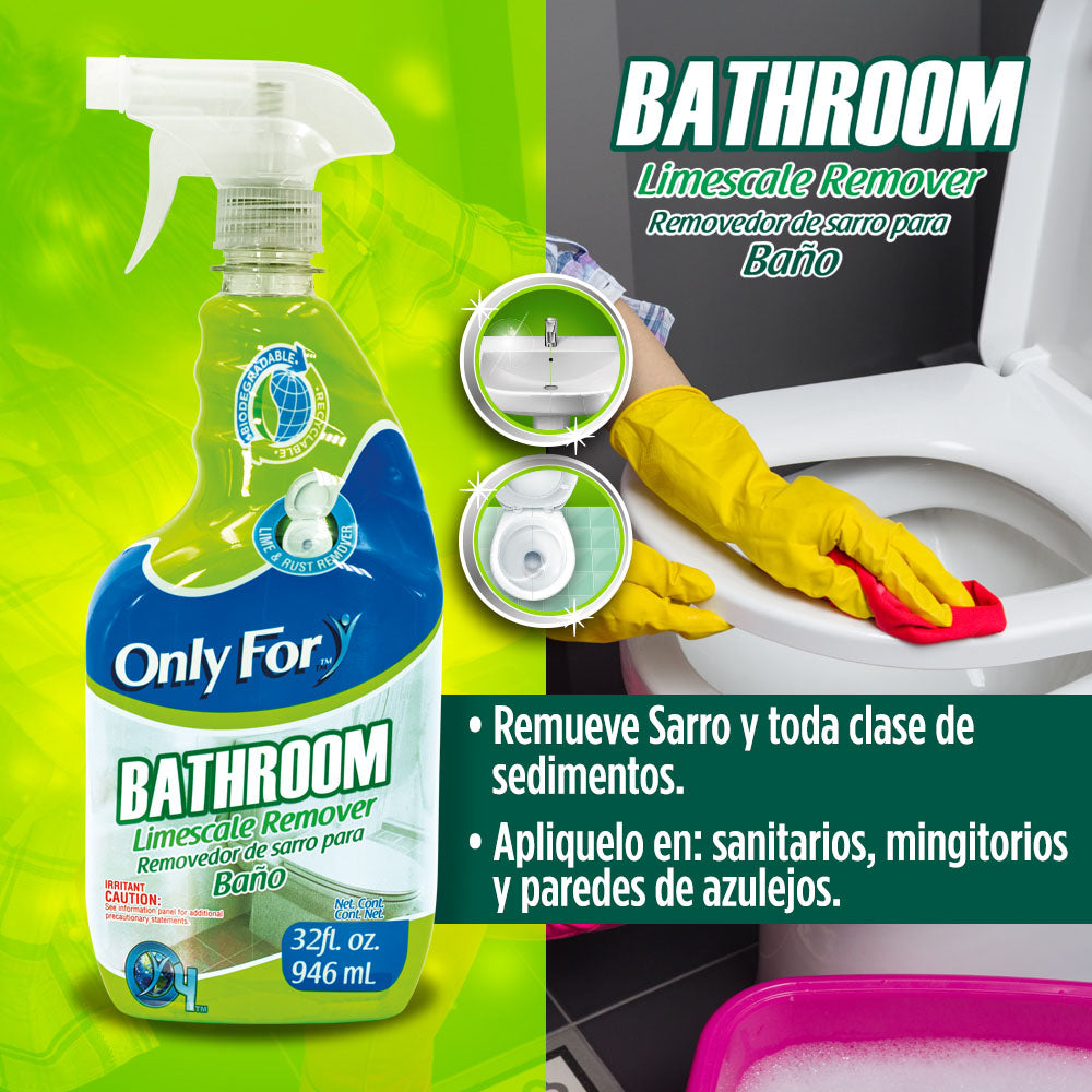 Limpiador de Baño Quita Sarro Only For