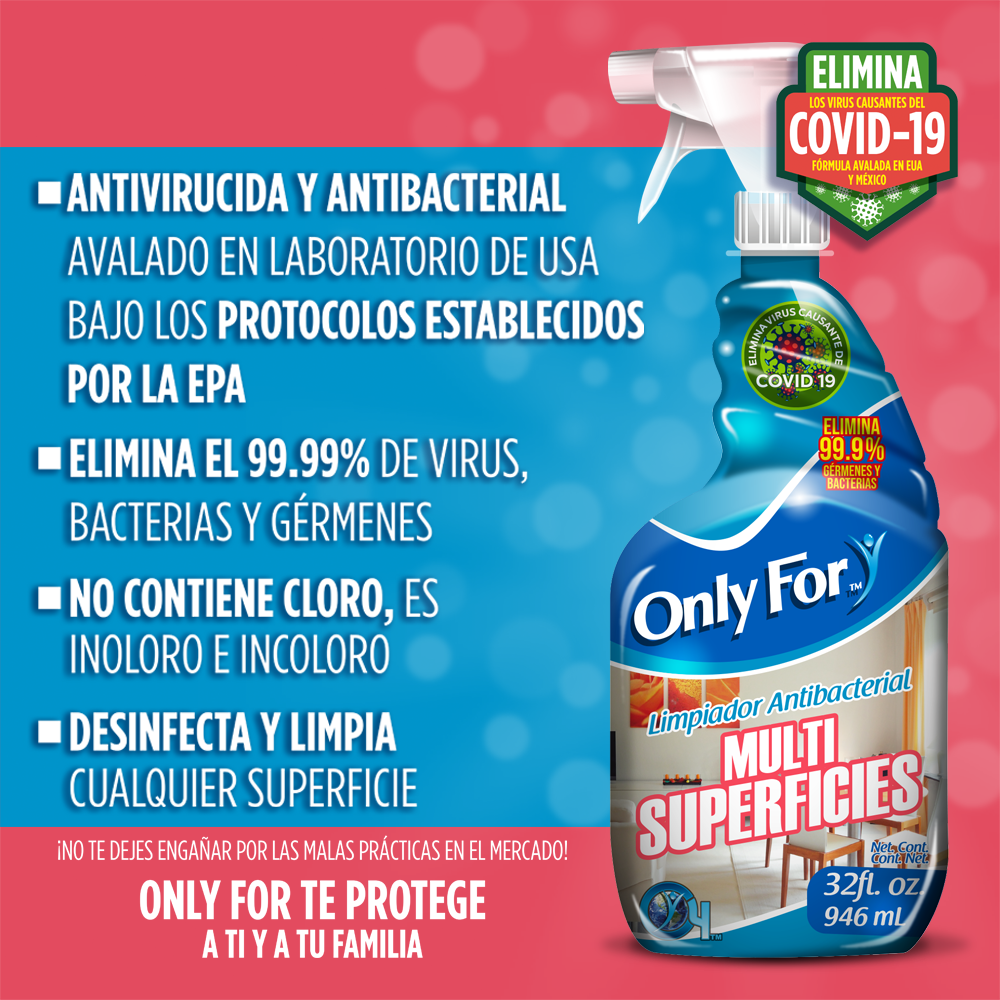 Antibacterial Multisuperficies Only For